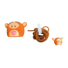 PYX - Protector De Cargador Completo Compatible iPhone Diseño Tiger