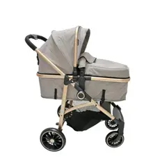 EBABY - Coche Para Bebe Moisés Plegable Respaldar Reclinable