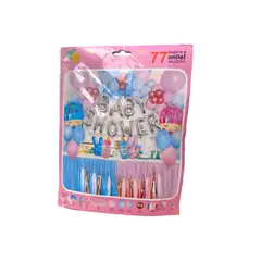 INFANTILES CAJUROMIX - Kit De Arco Orgánico 77pcs Baby Shower Revelación