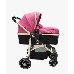 EBABY - Coche Para Bebe Moisés Plegable Respaldar Reclinable