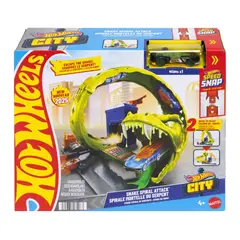 HOT WHEELS - City Pista Ataque De Serpiente