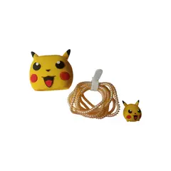 PYX - Protector De Cargador Completo Compatible iPhone Diseño Amarillo