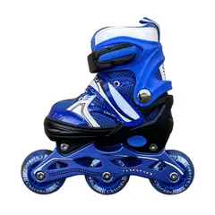 DISTRIONLINE - Patines Semiprofesionales Iniciación Azul Talla XS