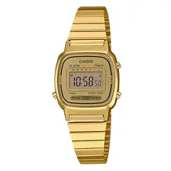 CASIO - Reloj Modelo LA670WGA-9DF Diseño clásico