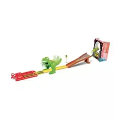 MAISTO - Pista De Carros Dinosaurio Con Luces Y Sonidos Para Niños