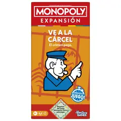 HASBRO GAMING - Juego de Mesa Monopoly Expasión Ve a la Cárcel