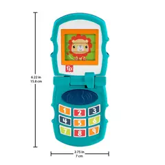 FISHER PRICE - Teléfono Sonidos Divertidos