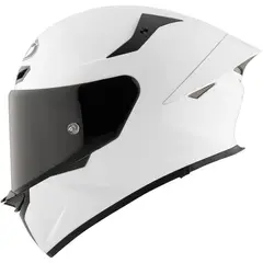 KYT - CASCO TT-REVO BLANCO PLANO BRILLANTE XS