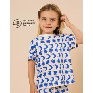 DOSOJOS - Camiseta unisex en 100% algodón peruano - Lunas