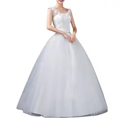 YURELKSHOP - VESTIDO NOVIA PRINCESA MAXI ESCOTE V