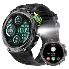 GENERICO - Reloj Inteligente Ip67 Impermeable Con Linterna