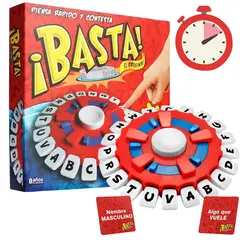 GENERICO - Juego De Mesa Basta Agilidad Mental Palabras Letras Español