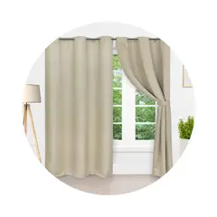 ELEGANT - Cortinas En Tela Blackout Antiluz 220 alto por 260 ancho