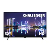 CHALLENGER - Televisor LED 32 Pulgadas 81 CM Smart TV Google TV LED32KG84BTT2