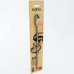 IN GRILL - ACCESORIO KIT DE PINCHOS X4 UND EN ACERO INOXIDABLE PARA AHUMADOR - INGRILL