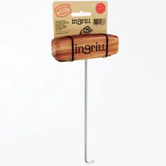 IN GRILL - ACCESORIO GARFIO EN ACERO INOXIDABLE Y MADERA TECA PARA AHUMADOR - INGRILL