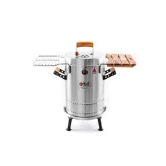IN GRILL - Ahumador y asador de barril pequeño premium 10 libras