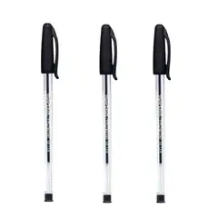 PAPER MATE - Bolígrafo Kilométrico 100 Negro X3 Unidades
