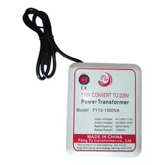 WEIFENG - Convertidor De Voltaje De 110v A 220v . De 1500 Va