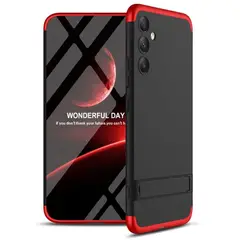 GENERICO - Funda Carcasa Estuche Protector Para Samsung A34 Negro Rojo