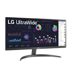 LG - Monitor 29 Pulgadas 29WQ500 FHD Plano Negro