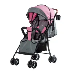 EBABY - Coche Paseador Para Bebe Con Cubre Pies Plegable Practico