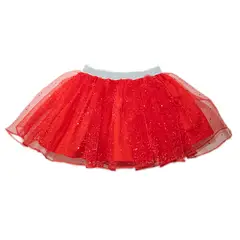 WOONKIE - FALDA TUTU ORGANZA ROJA