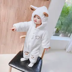 GENERICO - Pijama Térmica Enterizo Osito Talla 12 - 18 meses