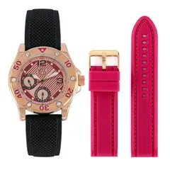 YESS - Reloj Para Mujer Color Fucsia Ref 2529-02