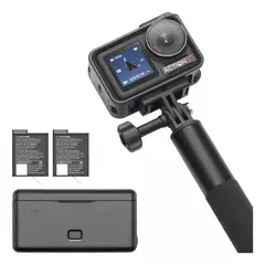 DJI - Cámara De Acción Osmo Action 5 Pro 4k Combo Aventura Color Negro