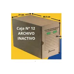 NORMA - Caja Archivo Inactivo N.12 500922