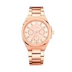 LOIX - Reloj mujer L1246-2 Oro rosa con tablero oro rosa