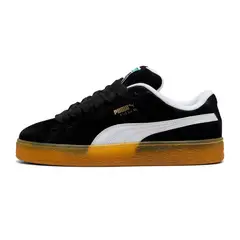 PUMA - Tenis Negro Para Hombre Pm Ftw Suede Xl Dark Risk Black
