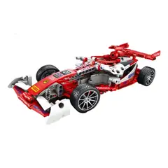INFANTILES CAJUROMIX - En Bloque Súper Auto De Carreras Armables # 48012
