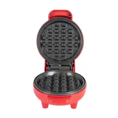 KALLEY - Mini Waflera 1 Puesto K-MWR Roja
