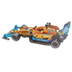 INFANTILES CAJUROMIX - En Bloque Súper Auto De Carreras Armables # 48011