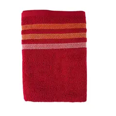 GENERICO - Toallas De Cuerpo Pastell 375 Gramos Algodón 7x142 Rojo