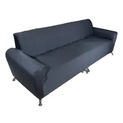 COLOMBIAN PRODUCTION - Forro Protector De 3 Puestos Para Sofá Con Brazos Gris Oscuro