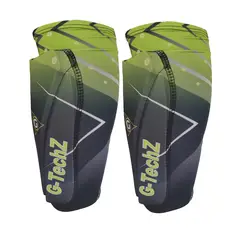 GENERICO - Canilleras Espinilleras De Fútbol Licrada Liviana - Verde