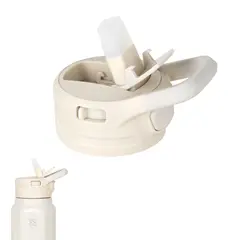 BUFFER FLASK - Tapa Para Termo Botella Termica Buffer Paine 700 lt y 1 lt - Blanco