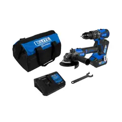 ELITE - Combo De Pulidora Sbea4050 Mas Taladro Sbtp4090 40v