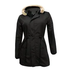 MODA EN CIRCUITO - Chaqueta o Gabán Impermeable tipo Parka para Mujer
