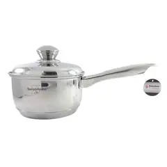 SWISSHOME DR HOFFMAN - Olla En Acero Quirúrgico Swisshome 1,5 Litros Con Mango