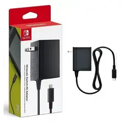 NINTENDO - Adaptador De Corriente Cargador Ac Switch Original