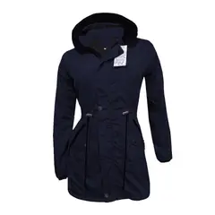 MODA EN CIRCUITO - Chaqueta o Gabán Impermeable tipo Parka para Mujer
