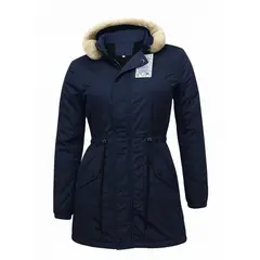 MODA EN CIRCUITO - Chaqueta o Gabán Impermeable tipo Parka para Mujer