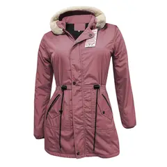 MODA EN CIRCUITO - Chaqueta o Gabán Impermeable tipo Parka para Mujer