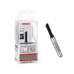 BOSCH - Fresa Ranura Recta HM TC Ø1/4″ - 3/16″ para Madera