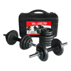 GENERICO - Kit Mancuernas Pesas 30 Kg Juego De Mancuernas 60 Libras
