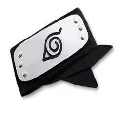 GENERICO - Diadema Naruto Bandana logotipo de la Aldea Oculta de Hoja